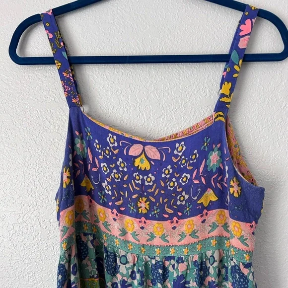 Natural Life Women’s Floral Multicolor Mini Sundress Size XL - Picture 4 of 11